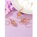 Crystears Rose Gold Copper Filigree Pendulum - Spiritual Jewelry for Divination & Reiki Healing - Buy Online on GoSupps.com