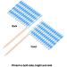 Sunshane Oktoberfest Picks Bavarian Flag Cupcake Topper Picks Toothpick Flags for Oktoberfest Party Decorations 2.56 x 1.38 Inches (Blue and White 200) 200 Blue and White - Buy Online on GoSupps.com