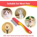 Tomtary Flea Comb with Stainless Steel Fine Tooth Flea Comb for Small Dogs and Cats Rabbits Removal Grooming Flea Comb Anti Slip Handle Pet Comb to Remove Fleas Lice Dirt - Buy Online on GoSupps.com