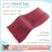 RUNATURE 16 Inch Burgundy Tape in Human Hair Extensions - 25g Real Colored Tape ins - Buy Online on GoSupps.com