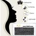 Cluster Lashes C Curl 16mm - 72 Clusters | B&Q Lash Extensions for DIY Volume Eyelash Clusters | Soft Wispy Individual Lashes for DIY at Home - C-16mm B17 - Buy Online on GoSupps.com