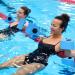4 Pcs Triangular Aquatic Exercise Dumbbells Set - Blue EVA Foam Water Weights for Pool Exercise - Resistant Water Aerobics Equipment - Buy Online on GoSupps.com