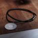 Shop MunsteryAid Medical Alert ID Necklace for Women - Engraved 316L Stainless Steel Emergency ID Dog Tag with Leather Cord - Buy Online on GoSupps.com