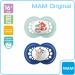MAM Original Pacifiers Set of 2 - Rubber Pacifiers with Box | 16+ Months | Light Blue - Buy Online on GoSupps.com