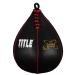 TITLE Boxing Gyro Balanced Speed Bags Black M (6" x 9")