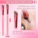 2 PCS Multi Function Eyebrow Brush Set - Professional Square Angled Brush for 4D Hair Stroke - Magic Hairline Eye Brow Brushes for Women and Girls - Buy Online on GoSupps.com