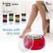 Professional Electric Wax Warmer with LCD Display Complete Home Hair Removal Kit Includes 4 Sachets of Wax Beads 20 Spatul - Buy Online on GoSupps.com