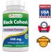 Best Naturals Black Cohosh 540mg 120 Capsules - Natural Menopause Support - 120 Count - Buy Online on GoSupps.com