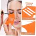 POPETPOP Eye Liner Shadow Guide Silicone Makeup Applicator Women Eyeliner Make up Make up Stencils Silicone Eyeliner Guard Tool Eyelash Comb Silica Gel Miss Third Gear 10.3x3.8cm Orange - Buy Online on GoSupps.com