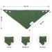 Miyacare 10-Pack Baby Triangle Bibs | Super Absorbent 100% Cotton Neckerchief | Adjustable Push Buttons | Unisex for Boys & Girls - Buy Online on GoSupps.com