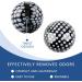Knixmax Shoe Deodorant Balls Air Fresheners Odour Eliminator for Footwear Backpacks Gym Bag Lockers - Fresh Linen/Cologne Scent Fresh Linen / Black Matrix - Buy Online on GoSupps.com