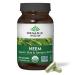 ORGANIC INDIA Neem Leaf Capsules Herbal Supplement - Supports Skin Immune & Liver Health Detox Vegan Gluten-Free USDA Certified Organic - 180 Capsules 180 Count (Pack of 1)