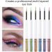 HERBENJOY Chameleon Metallic Liquid Eyeliner (#02) - Long-lasting Holographic Glitter Multichrome Eye Makeup - Buy Online on GoSupps.com