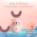 DORCAS Kids Electric Toothbrush | 6 Ultrasonic Cleaning Modes | IPX7 Waterproof | Cartoon Pink Bear Design | Ages 2-7 - Buy Online on GoSupps.com