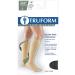 Truform Surgical Stockings 18 mmHg Compression - Knee High Closed Toe Black - Unisex Medium (1 Pair) | International Shipping - Buy Online on GoSupps.com