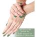 Color Club Color Club Nail Lacquer Jardin Green Nail Varnish Glossy Long Lasting 15ml - Buy Online on GoSupps.com
