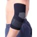 Compression Elbow Brace - Tennis Elbow Sleeve & Support Strap for Tendonitis Relief | Perfect for Golf Tennis & Everyday Use - Black S/M - Buy Online on GoSupps.com