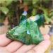 78grams Natural Green Angel Aura Quartz Crystal Cluster Titanium Coating Quartz Cluster Electroplating Stone - Buy Online on GoSupps.com