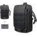 WYNEX Tactical EDC Pouch Molle Utility Pouches Gadget Organizer Phone Holder Waist Pack Smartphone Pouch Tool Holster Pocket Black