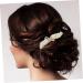 Didiseaon Alloy Rhinestone Hair Comb Pearl Headpiece Flower Girl Hair Accessory Comb Headband Bun Holder Clip Pearl Headbands Girls Headband Wedding Bride Decorate Rhinestones - Buy Online on GoSupps.com