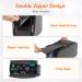 Lifewit Large Black Toiletry Bag for Men | Double Zipper Travel Shaving Dopp Kit | Water-Resistant Organizer for Toiletries and Accessories - Buy Online on GoSupps.com