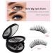 Magnetic Eyelashes with Applicator Natural Magnetic Eyelashes Reusable Easy Wear No Glue No Makeup Remover Natural Look 3D Effect Glamorous Magnetic False Eyelashes with Applicator Magnetic Lashes - Buy Online on GoSupps.com