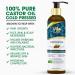 Buy 100% Natural Cold Pressed Castor Oil - No Paraben & Mineral Oil - 200 ML (6.76oz) | International Shipping Available - Buy Online on GoSupps.com