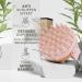 Premium Bambua Scalp Massage Brush - Anti-Dandruff Head Massager with E-Book for Healthy Scalp - Pink | International Shipping - Buy Online on GoSupps.com