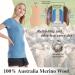 Merino Protect Women's 100% Merino Wool Short Sleeve Shirt - Odor Resistant Functional Undershirt for Travel & Hiking - Emerald - Buy Online on GoSupps.com