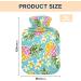 Comfort & Relief: Pineapple Hot Water Bottle 2L with Cover | Sore Muscles & Arthritis Pain Relief | International Shipping - Buy Online on GoSupps.com