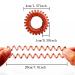 24 Pcs Elastic Spiral Hair Ties - No Crease Coil Ponytail Holders for Women/Girls - Phone Cord Hair Accessories - 6 Colors - Buy Online on GoSupps.com