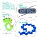 BABY Silicone Placemat with Suction Cups & Toy Tethers - Food Grade Silicone - 8.5 x 11 in - Dishwasher Safe - Spearmint - Buy Online on GoSupps.com