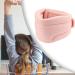 Folpus Neck Support Bandage - Soft Sponge Neck Brace for Men Women & Family | Stable Neck Support | Perfect for Car Use | Pink - Buy Online on GoSupps.com