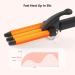 ORYNNE Small Hair Crimper 1/2 Inch Beach Waves Curling Iron Mini Hair Waver for Short & Long Hair Argan Oil Infused 3 Barrel Curling Iron Fast Heat Up Crimps Hair Iron Light Weight & Easy to Use - Buy Online on GoSupps.com
