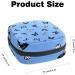 Portable Butterfly Print Menstrual Cup Storage Bag with Zipper - Period Kit Pouch for Women/Girls - Color 3 - Buy Online on GoSupps.com