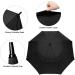 Prospo 62 inch Golf Umbrella - Large Auto-Open Windproof Stick Umbrella Black - Buy Online on GoSupps.com