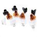 Cobahom 12 Pack Small Hair Claw Clips - 1.2 Inch Plastic Clips for Thin Hair - No-Slip Mini Clips for Women and Girls - Black, Brown, White (4 Black, 4 Brown, 4 White) - Buy Online on GoSupps.com