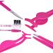 6Pcs Eyelash Curlers and Eyebrow Grooming Kit Set - Tweezer, Applicator Tool, Comb, Scissor, Clippers, and Brush - Portable Mini Set for Women - Fake Lash Cosmetic Essentials - Buy Online on GoSupps.com