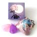 Luna Cup Menstrual Cups Set of 2 Period Cups, 1 Large 1 Small with 1 Storage Bag