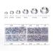 OUTUXED 5040pcs Clear Rhinestones for Crafts - Flatback White Nail Rhinestone Gems with Tweezers and Pen - SS6-SS20 Crystal Clear - Buy Online on GoSupps.com