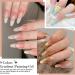 Vernis Gel Solide Pour Ongles | Set Gel Peinture D grad Manucure D grad Artistique avec ponges et Pince M tallique pour Femmes et Filles Adultes Domicile - Buy Online on GoSupps.com