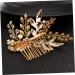 minkissy Decorative Hair Combs Wedding Hair Comb Wedding Headpiece for Bride Bridal Headpieces for Wedding Bridal Hair Comb Prom Headpiece Hair Accessory for Women Decorate Crystal Miss - Buy Online on GoSupps.com