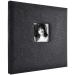MCS Expandable 10-Page Glitter Scrapbook Album with Photo Opening Cover and 12 x 12 Inch Pages  13.5 x 12.5 Inch  Black Diamond