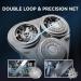 Electric Razor for Men - KENSEN Electric Shavers for Men Electric Razor Men's Rotary Electric Shavers Waterproof Wet and Dry Magnetic Floating Head Razor 3D Rechargeable Shavers for Men Shaving - Buy Online on GoSupps.com
