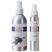 Victoria's Lavender Pillow and Linen Spray Mist Spray (8 oz) and Aromatherapy Body Mist Spray - After Sun Solar Recovery Spray with Aloe Vera (4 oz) with Lavender Essential Oil - (Set of 2) Lavender Linen Spray 8 Ounce & Body Mist 4 Ounce