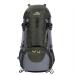 WoneNice 50L(45+5) Waterproof Hiking Backpack - Outdoor Sport Daypack with Rain Cover Army Green 50L