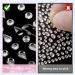 TIESOME 1450+ Self Adhesive Face Jewels Rhinestones Stickers with Tweezer - 4 Sheets Festival Makeup Diamonds & Crystals - Face Gems for Makeup - Buy Online on GoSupps.com