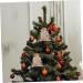 Alipis 1 Set Christmas Calendar Christmas Banner Wooden Decor Xmas Favor Bags Cotton Small Cloth Bag - Buy Online on GoSupps.com