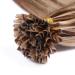 Premium Keratin Bonding Hair Extensions - #4/24 Scanted 70cm 50 Strands - 100% Remy Real Hair U-Tip Extensions by Novon Hair Extensions - Buy Online on GoSupps.com