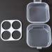 SZYDD Transparent 4 Grids Travel Beauty Powder Puff Storage Box Makeup Drying for - Buy Online on GoSupps.com